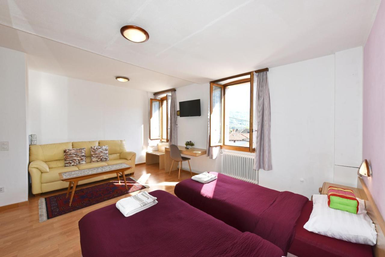 Hotel Pensione Serena Purasca Luaran gambar
